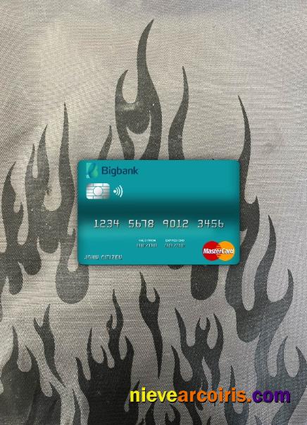 Estonia Bigbank mastercard photolook